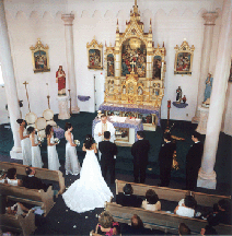 maui wedding image - Catholic Church - Maui Hawaii Wedding